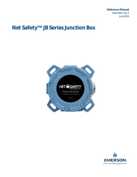 Net Safety JB Series Junction Box 